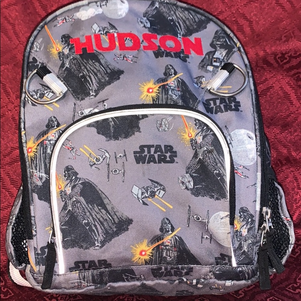 Star Wars backpack! Very cool and retro looking images all over bag.